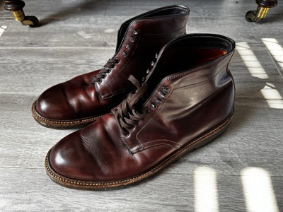 Alden 86062H Brown Chromexcel Plain Toe Boot