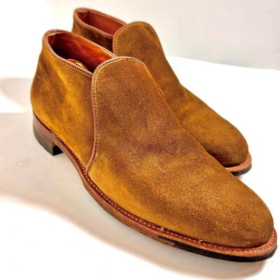 Alden D8702C Snuff Suede Chukka Slip-On Boot