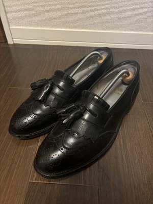 Alden 611 Black Calfskin Tassel Loafer