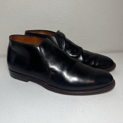 Alden D8709 Color 8 Shell Cordovan Chukka Slip-On Boot