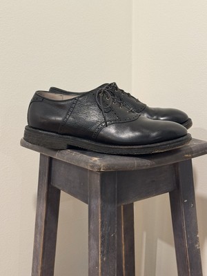 Alden 59830 Black Calfskin Saddle Shoe