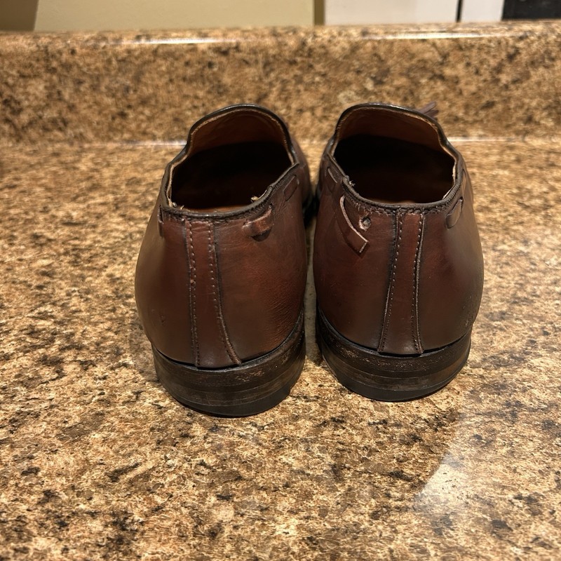 Alden 561 ダークブラウン タッセルローファー　7HD 561 Tassel Moccasin Loafer (Dark Brown Calf) – The Alden Shop