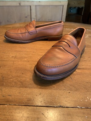 Alden 724 Tan Calfskin LHS / Penny Loafer