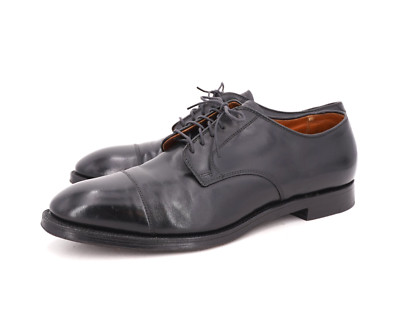 Alden 00052 Black Calfskin Straight Tip Blucher