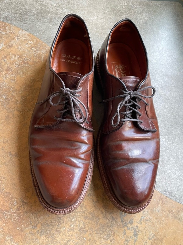 オールデン alden シガー 93911 プレーントゥ コードバン US8C 【公式