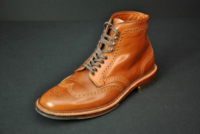 Alden D5801HC Whiskey Shell Cordovan Wing Tip Boot