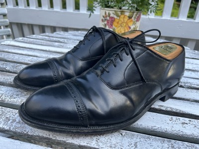 Alden 9016 Black Shell Cordovan Perforated Straight Tip Bal