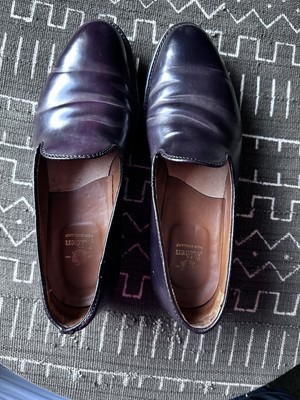 Alden 8818 Color 8 Shell Cordovan Slip-On Loafer