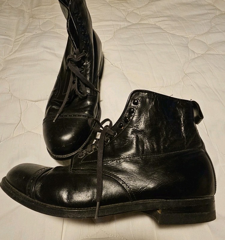 Alden 86 Black Kidskin Perforated Cap Toe Boot | Alden Model