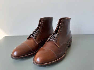 Alden 40644HC Ravello Shell Cordovan Cap Toe Boot