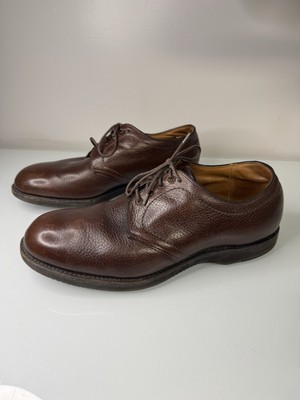 Alden 310 Brown Shrunken Calf Plain Toe Dover