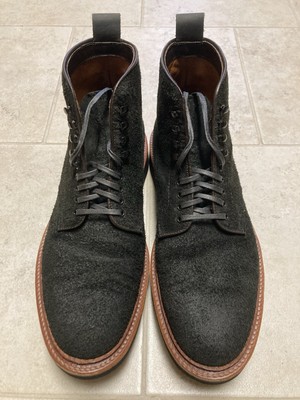 Alden D1856H Earth Reverse Chamois Plain Toe Boot | Alden