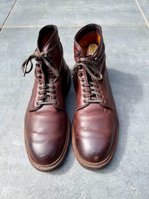 Alden 86062H Brown Chromexcel Plain Toe Boot