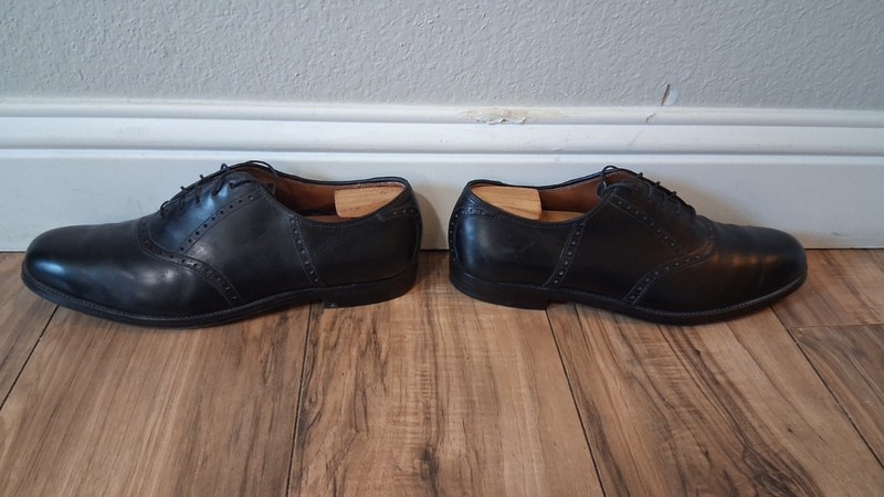靴 Alden 991 Black saddle Shoes Alden 991 Black Calfskin Saddle Shoe | Alden Model Project