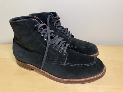 Alden D6901H Black Suede Indy Boot