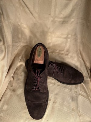 Alden 9573F Brown Suede Straight Tip Blucher