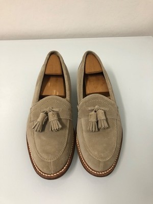 Alden D1227 Milkshake Suede Tassel Loafer