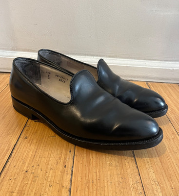 Alden 8815 Black Shell Cordovan Slip-On Loafer