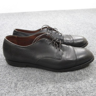 靴 ALDEN 9571F COPLEY LAST BLUCHER CAP TOE Alden 9571F Black Calfskin Straight Tip Blucher | Alden
