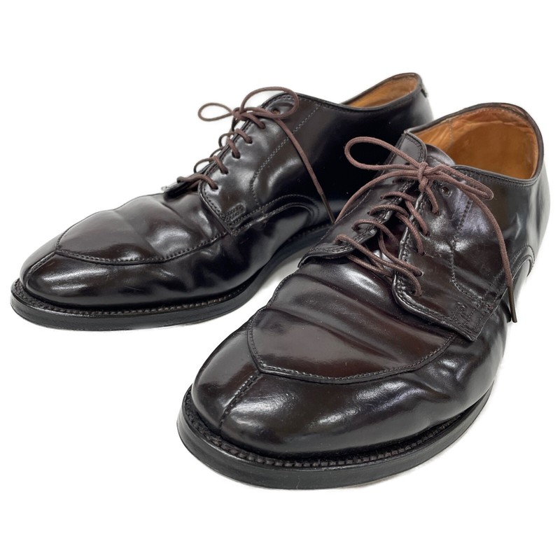 Alden 54321 Color 8 Shell Cordovan V-Tip Blucher | Alden