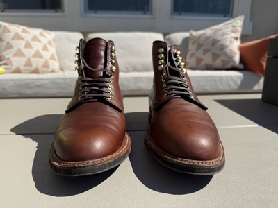 Alden 45132HC Brown Chromexcel Plain Toe Boot