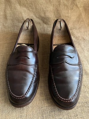 Alden 7140Y Color 8 Shell Cordovan LHS / Penny Loafer