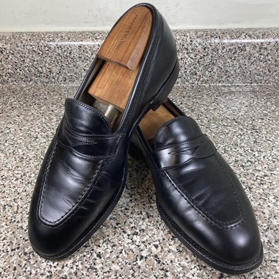 Alden 3557 Black Calfskin LHS / Penny Loafer