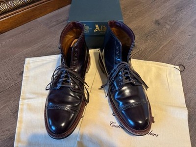 Alden D6861HC Color 8 Shell Cordovan Perforated Cap Toe Boot
