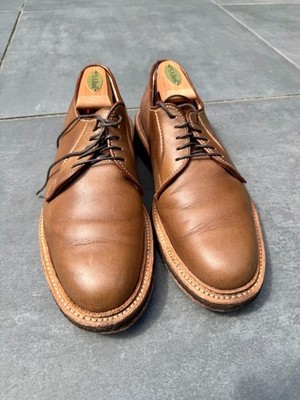 Alden D4402 Natural Chromexcel Plain Toe Blucher