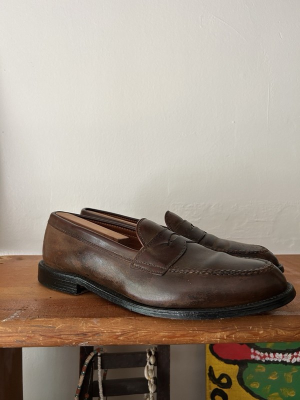 靴 Alden 6754 Ravello cordovan loafer Alden 6754 Ravello Shell Cordovan LHS / Penny Loafer | Alden