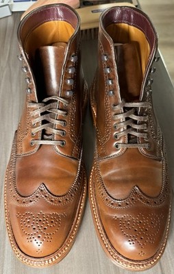 Alden 44622 Color 4 Shell Cordovan Wing Tip Boot | Alden Model Project