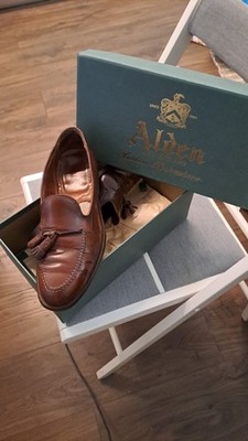 Alden 3658 Whiskey Shell Cordovan Tassel Loafer
