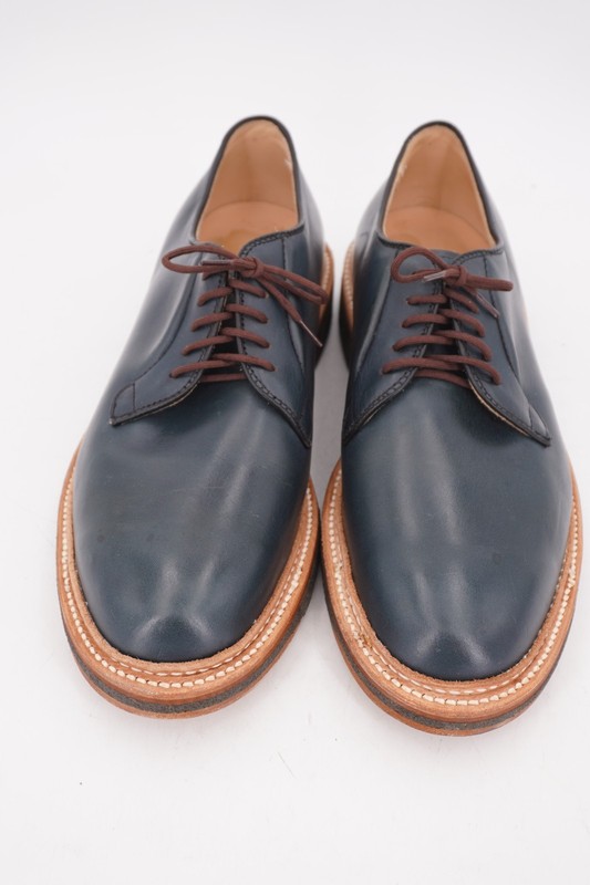 alden オールデン 94708 US9D 27 ネイビー クロムエクセル オールデン[ALDEN]クロムエクセルプレーントウ[94708] Navy
