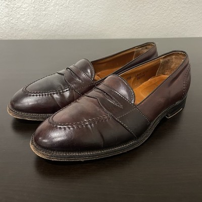 Alden 06597 Color 8 Shell Cordovan Full Strap Loafer