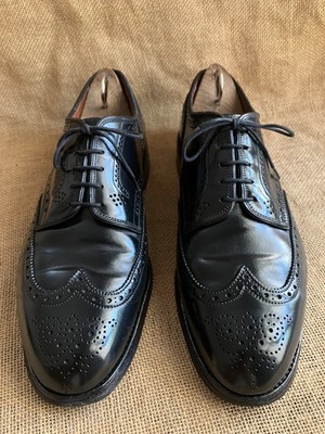 Alden 2077 Black Shell Cordovan Short Wing Tip Blucher