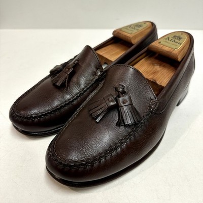 Alden H436 Dark Brown Calfskin Tassel Loafer