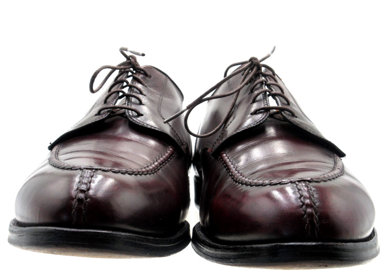 Alden 964 Burgundy Calfskin Norwegian Front Blucher | Alden