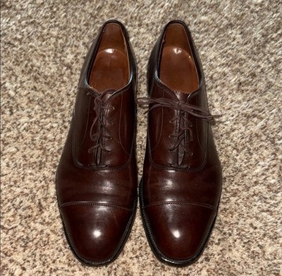 Alden 921 Brown Calfskin Straight Tip Bal | Alden Model Project