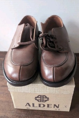 Alden 84 Brown Alpine Grain Split Toe Blucher