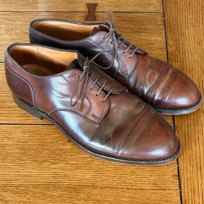 Alden 2162 Color 8 Shell Cordovan Straight Tip Blucher