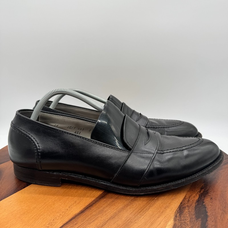 Alden 681 Black Calfskin Full Strap Loafer | Alden Model Project