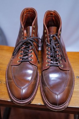 Alden D0924 Ravello Shell Cordovan V-Tip Boot