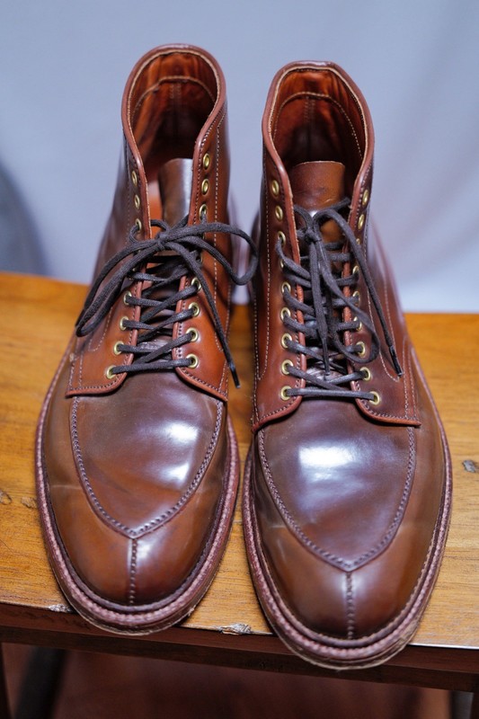 Alden D0924 Ravello Shell Cordovan V-Tip Boot | Alden Model Project