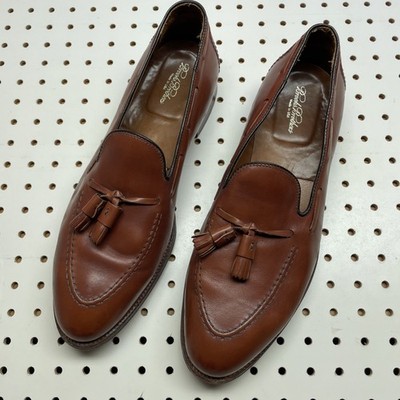 Alden 00021 Burnished Tan Calfskin Tassel Loafer