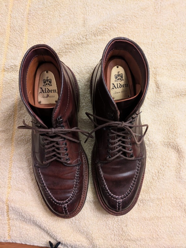 Alden 40218HC Color 8 Shell Cordovan NST Tanker Boot | Alden