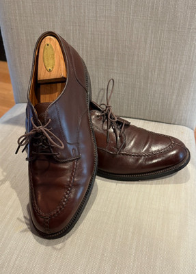 オールデン　ノルウェージャンスプリット　ダービー　カーフ　925　NST Alden 925 Dark Brown Calfskin Norwegian Front Blucher