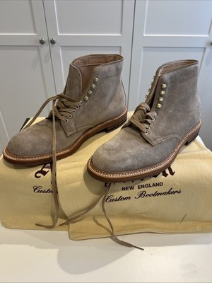 Alden D4814H Milkshake Suede Plain Toe Boot