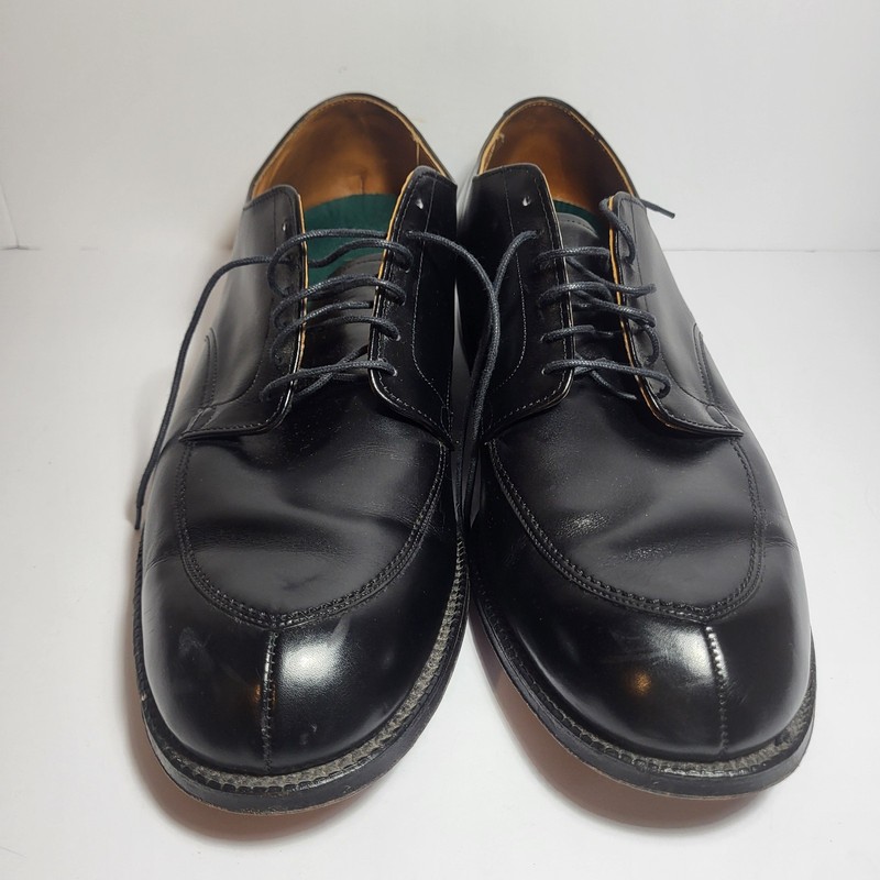 K*e様 Alden 53771 サイズ8.5D Alden 303 Black Calfskin V-Tip Blucher