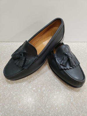 Alden H447 Black Calfskin Tassel Loafer