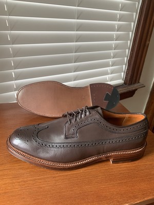 Alden 97788 Dark Brown Calfskin Long Wing Blucher